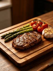 2PCS Wooden Cutting Board, Solid Wood Cutting Board, Pizza Steak Cutting Board, Cutting Board, Bread Board, Solid Wood Chopping Board, Wooden Serving Platter, Suitable For Pizza, Bread, Cheese, Fruit, Vegetables, Suitable For Home Kitchen And Restaurant. Ideal For Cutting Meat, Bread And Fruit, Holiday Gift - View 5