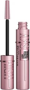 Maybelline [彩妝組合] Super Stay Vinyl Ink 長效液態唇膏+LASH SENSATIONAL SKY HIGH 可洗式纖長睫毛膏 Cheeky+深黑色 0.14oz/4.2ml+0.24oz/7.2ml - 厚臉皮+非常黑 - 查看 4