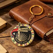 Project Hail Mary Keychain, Fan Project Hail Mary Melch, Astronaut Enamel Metal Keychain, Suitable For Backpacks, Backpacks, And Hanging Accessories - The Perfect Gift For Fans And Adults. - Color - View 10