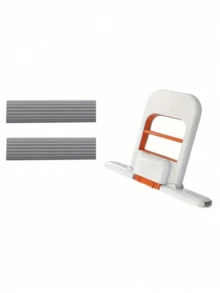 4pcs Extendable Mini Mops - Dry & Wet Cleaning Function, Compact Space-Saving Design, Durable Plastic Material, Suitable For Kitchen, Bathroom, Living Room, Car Windows. Multi-Functional Cleaning Tool, Can Be Used For Bathroom Cleaning, Stylish Handle Design, Efficient Cleaning Brush Head For Mopping, Home Cleaning Tool, Self-Wringing Mop, Hands-Free Mop, Rotating Dehydration - Multicolor - View 11