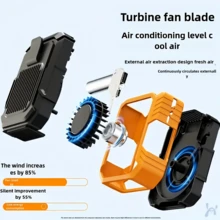 3-In-1 Portable Fan, USB Rechargeable, Adjustable Neck And Waist Design. Suitable For Outdoor, Home And Office, Equipped With Lanyard And Clip-On Bladeless Waist Fan, Meets Multiple Cooling And Exercise Needs, Battery Capacity 4000mAh - Multicolor - View 9