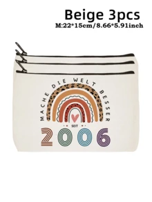 1/3/510 pezzi Borsa trucco per regali di 40° compleanno, borse cosmetiche divertenti per 40° compleanno, idee regalo per 40° compleanno borsa trucco (solo borsa), disponibile anche per regali di 20°, 30°, 50°, 60° compleanno, adatta per amici, amanti, famiglia - multicolore - Visualizzare 91