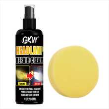 Car Headlight Repair Spray - Removes Yellow Oxidation, Scratches, Fog And Haze, Headlights Become Bright Instantly - Suitable For Car Front And Rear Lights, Prevents Yellowing And Oxidation - Effective Restoration Solution - 100ml - View 9