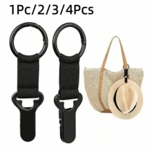 1Pc/2/3/4Pcs Outdoor Travel Multi-Function Hat Clip Portable Backpack Hat Storage Clip Sun Hat Hanging Bag Anti-Loss Clip Button Hot-Selling Style - Multicolor - View 12
