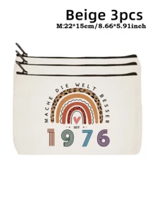 1/3/510 pezzi Borsa trucco per regali di 40° compleanno, borse cosmetiche divertenti per 40° compleanno, idee regalo per 40° compleanno borsa trucco (solo borsa), disponibile anche per regali di 20°, 30°, 50°, 60° compleanno, adatta per amici, amanti, famiglia - multicolore - Visualizzare 87