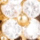 8 piezas - oro