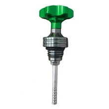 Universal Aluminum Alloy Motorcycle Engine Oil Dipstick, Plum Blossom Shaped Oil Level Gauge Cap, Suitable For GY6 Scooter Crankcase, Compatible With Honda Suzuki Modified Models - A - View 13
