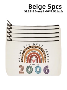 1/3/510 pezzi Borsa trucco per regali di 40° compleanno, borse cosmetiche divertenti per 40° compleanno, idee regalo per 40° compleanno borsa trucco (solo borsa), disponibile anche per regali di 20°, 30°, 50°, 60° compleanno, adatta per amici, amanti, famiglia - multicolore - Visualizzare 111