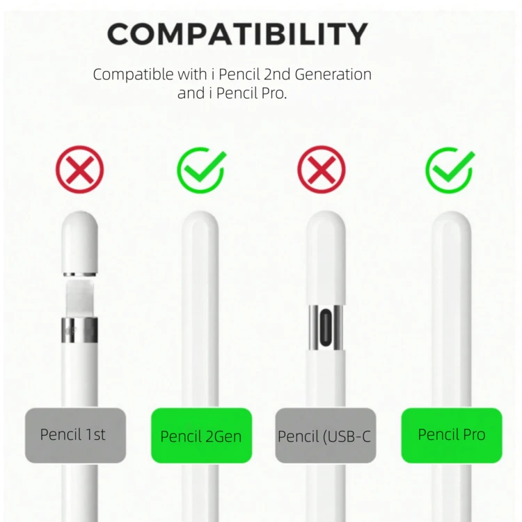 矽膠保護套 適用於 Apple Pencil Pro 與第 2 代 筆身保護套配件 - 彩色 - 查看 7