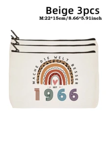 1/3/510 pezzi Borsa trucco per regali di 40° compleanno, borse cosmetiche divertenti per 40° compleanno, idee regalo per 40° compleanno borsa trucco (solo borsa), disponibile anche per regali di 20°, 30°, 50°, 60° compleanno, adatta per amici, amanti, famiglia - multicolore - Visualizzare 90