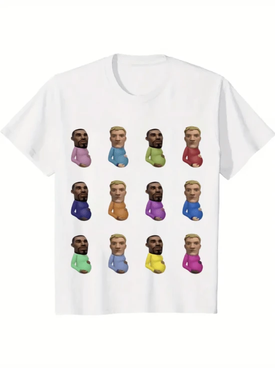 Men T-Shirts - 白色 - 查看 1