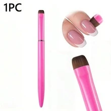 2件/1件 3合1法式美甲刷 多功能刷頭 - 細美甲刷，適用於凝膠和壓克力指甲，精確清潔，指甲油卸除刷，指甲油刷多用途刷 - 彩色 - 查看 12