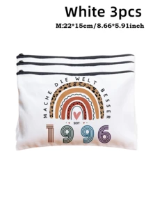 1/3/510 pezzi Borsa trucco per regali di 40° compleanno, borse cosmetiche divertenti per 40° compleanno, idee regalo per 40° compleanno borsa trucco (solo borsa), disponibile anche per regali di 20°, 30°, 50°, 60° compleanno, adatta per amici, amanti, famiglia - multicolore - Visualizzare 92