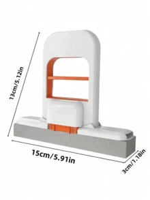 4pcs Extendable Mini Mops - Dry & Wet Cleaning Function, Compact Space-Saving Design, Durable Plastic Material, Suitable For Kitchen, Bathroom, Living Room, Car Windows. Multi-Functional Cleaning Tool, Can Be Used For Bathroom Cleaning, Stylish Handle Design, Efficient Cleaning Brush Head For Mopping, Home Cleaning Tool, Self-Wringing Mop, Hands-Free Mop, Rotating Dehydration - Multicolor - View 10
