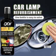 Car Headlight Repair Spray - Removes Yellow Oxidation, Scratches, Fog And Haze, Headlights Become Bright Instantly - Suitable For Car Front And Rear Lights, Prevents Yellowing And Oxidation - Effective Restoration Solution - 100ml - View 3