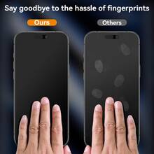 CASECOPS 2 Buah Pelindung Layar Privasi Matte Keramik. Kompatibel dengan iPhone 17 Pro Max/17 Pro/17/16 Pro Max/16/15 Pro/14/13/12/11/X/E/Plus/Mini Series. Film Lembut Anti-Intip 28° dengan Lapisan Nano Fleksibel 360°, Cakupan Penuh 99,9%, Pas Tanpa Sambungan dari Ujung ke Ujung, Anti Sidik Jari, Anti Minyak, Tepi Halus, Potongan Presisi, Mendukung Face ID Dynamic Island & Ramah Kamera Depan. - 2 lembar - View 3