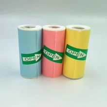 3/5/10 Rolls Children's Camera Adhesive Thermal Paper, Children's Camera Colored Adhesive Replacement Paper, Children's Camera Adhesive Roll Paper, Children's Camera Paper, Inkless Paper - Easy To Replace - Self-adhesive - View 13