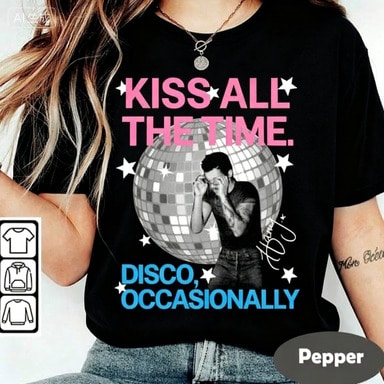 H-Arry Styles HS4 Retro Album Graphic Tee, Casual Vintage Music Fan Short Sleeve T-Shirt, Urban Streetwear Unisex Daily Wear
