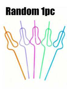 1/5/10pcs Fun Hen Party Straws, Bachelorette Party Decorative Straw,Cartoon Art Shape Plastic Straw,Reusable Plastic Drinking Straws,Wedding Party Straw,Ideal Bridal Gifts,For Festive Parties,Jazzing Up The Breakfast Milk Or Juice - A - View 19