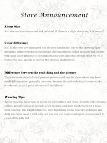 10片手工杏仁形穿戴式美甲貼片，可愛藍色貓眼法式漸層金屬粉末水鑽手繪美甲藝術，適合女性與女孩日常通勤、派對及辦公室穿著，可重複使用的美甲套裝，含美甲工具與用品 - 彩色 - 查看 5