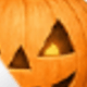 Halloween toalettdekoration klistermärken