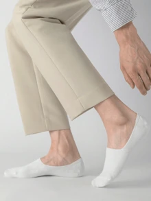 1/5 Pairs Men's Plus Size Anti-Slip Breathable Invisible Socks, Suitable For Daily Life, Outdoor And Business Occasions - Men's Socks, Women's Socks, Black Socks, White Socks, Women's Socks, Men's Clothing, Men's Short Socks, Men's Summer Clothing, Men's Sports Shoes, Women's Short Socks, Tassels, Men's Summer, Sports Socks, Summer, Independence Day, Men, Gift For Boyfriend - Multicolor - View 5