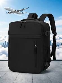 quncheng Ryanair 登機包 40x30x20cm 旅行後背包 週末包 大容量旅行必備包 學生後背包 航空公司核准旅行包 - 彩色 - 查看 4