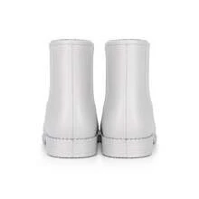 Women's High-Top White Boots With Rain Boots - 白色 - 查看 4