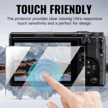 3 قطع/عبوة واقي شاشة زجاج مقسى فائق الرقة 0.3 مم لهاتف Ricoh GR 4، فائق الوضوح، صلابة 9H، مقاوم للبصمات، مقاوم للخدش، مصمم خصيصًا لهاتف Ricoh GR 4 - مشاهدة 8