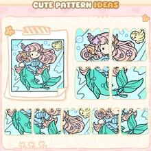 40頁 190g「COZY FASHION」可愛著色本－柔軟可愛寵物優雅穿搭場景療癒女孩風著色本 舒壓創意趣味文具 女孩禮物 - 舒適時尚 - 查看 6