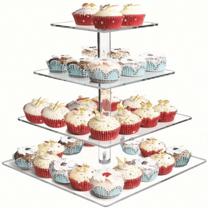 Cupcake Stand, Cupcake And Cake Combination, Tiered Cupcake Tree Tower, Transparent Dessert Display Stand, Suitable For Dessert Table Wedding Birthday Party, Display Stand Cake Rack, Birthday Cake Rack, Cake Table Rack, Cake Display Rack, Dessert Bar, Cake Lollipop Rack, Cake Table, Macaron Display Rack, Cupcake Rack, Dessert Rack, Cake Display Rack, Tiered Display Rack, Dessert Tree Tower, Tiered Dessert Rack, Simple Cake Rack, Modern Dessert Tower, Reusable Cake Tower