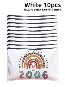 1/3/510 pezzi Borsa trucco per regali di 40° compleanno, borse cosmetiche divertenti per 40° compleanno, idee regalo per 40° compleanno borsa trucco (solo borsa), disponibile anche per regali di 20°, 30°, 50°, 60° compleanno, adatta per amici, amanti, famiglia - multicolore - Visualizzare 83