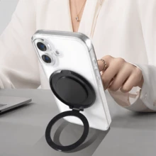 Ring Holder Ponsel Multifungsi Warna Pink yang Dapat Berputar 360°, Pegangan Stabil Anti-Selip, Penting untuk Perjalanan, Anti-Jatuh, dan Menonton Film/Acara Lainnya, Kompatibel dengan Semua Model Apple dan Android, Hadiah Unik dan Bermakna untuk Pria - Berwarna merah muda - View 7