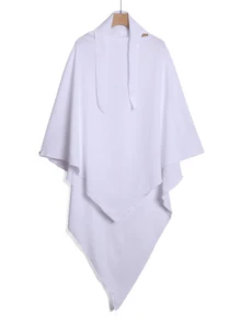 1pc Ready To Wear Modest Women's Breathable Instant Hijab With Tie For Abaya - Multicolor - View 11