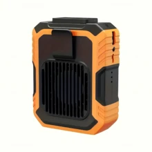 3-In-1 Portable Fan, USB Rechargeable, Adjustable Neck And Waist Design. Suitable For Outdoor, Home And Office, Equipped With Lanyard And Clip-On Bladeless Waist Fan, Meets Multiple Cooling And Exercise Needs, Battery Capacity 4000mAh - Multicolor - View 13