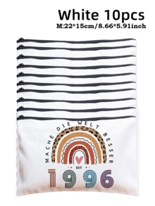 1/3/510 pezzi Borsa trucco per regali di 40° compleanno, borse cosmetiche divertenti per 40° compleanno, idee regalo per 40° compleanno borsa trucco (solo borsa), disponibile anche per regali di 20°, 30°, 50°, 60° compleanno, adatta per amici, amanti, famiglia - multicolore - Visualizzare 88