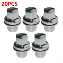 20X Stainless Alloy Wheel Nut For SUV Car - Anti Rust, Corrosion Resistant, High Strength Lug Nuts UK - B - View 5