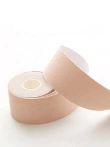 Elastic Chest Tape, Prevents Chest Bulging, Lifts And Firms Bust, Invisible Design - Suitable For Women's Bras And Bra Accessories - Khaki - View 4