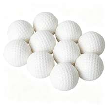 5pcs White PU Foam Golf Ball Sponge Elastic Golf Balls For Indoor And Outdoor Practice Training - White - View 3