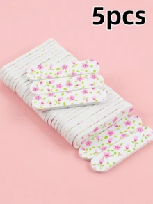 5 piezas Mini Limas de Uñas Desechables Tiras de Lijado - Multicolor - Ver 8