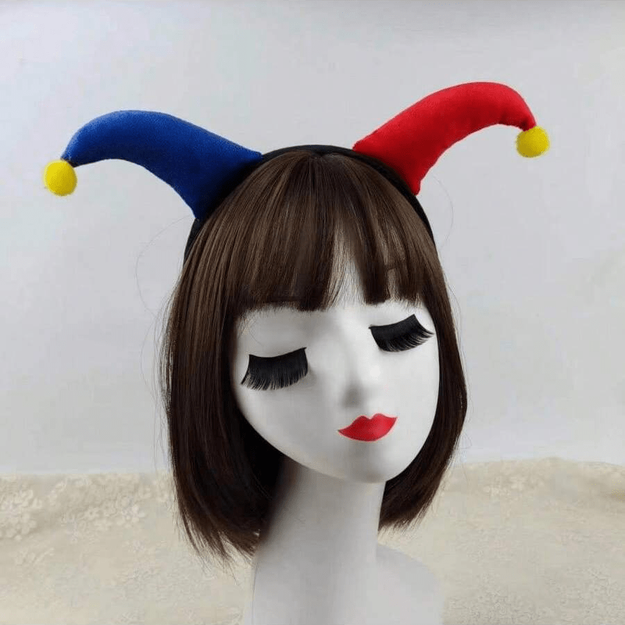 1pc Halloween Funny Clown Headband Party Costume Creative Devil Headband Holiday Performance Dress Up Headband For Women Halloween Holiday Costume Prop