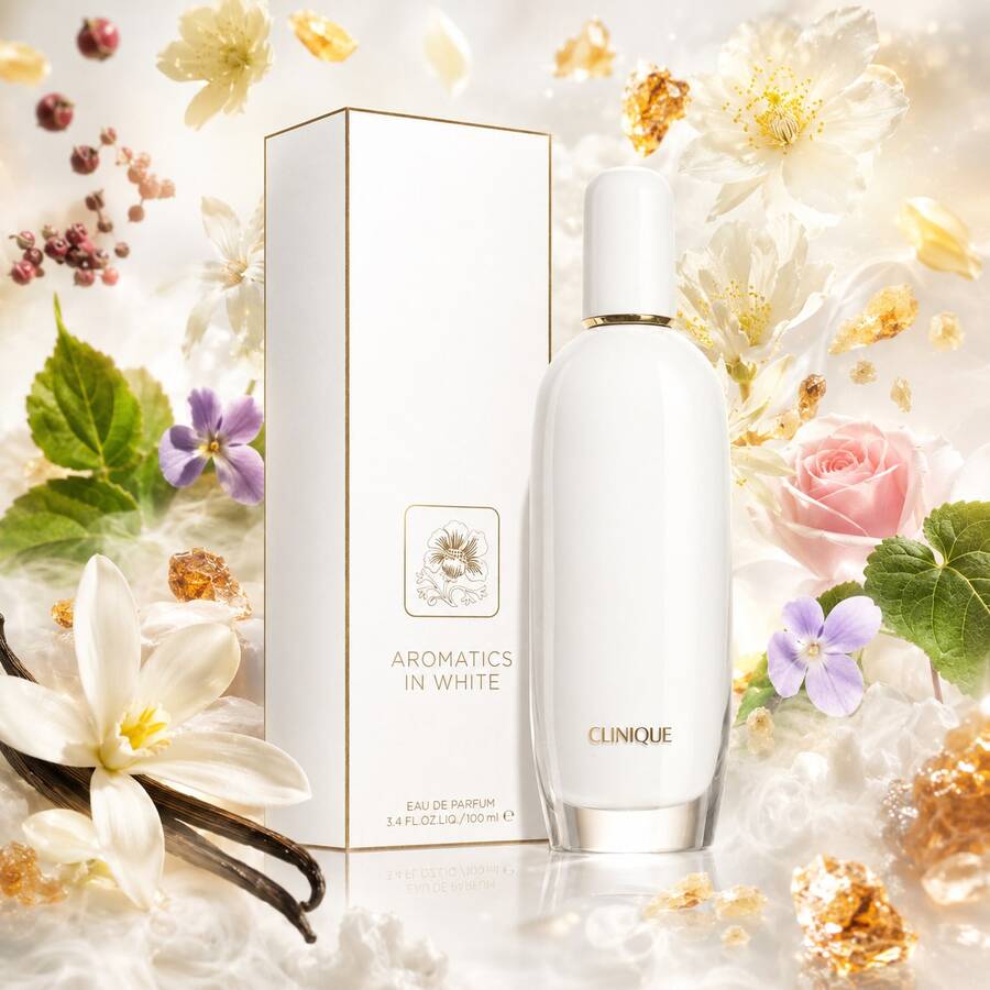 CLINIQUE - AROMATICS IN WHITE 100ML - EAU DE PARFUM نوع العطر: شرقي، زهري - شرقي - مشاهدة 1