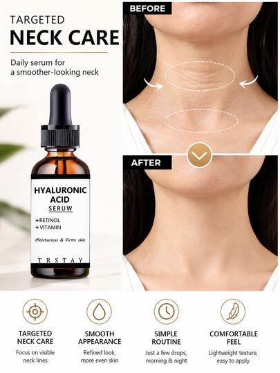 The Soft Texture Provides A Gentle Touch Experience Making It Ideal For Delicate Neck Care.