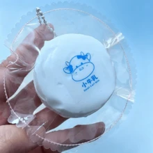 1件 2026新款熱銷小奶牛水感 70g左右 快回彈手工矽膠捏捏玩具 生日禮物 節日禮物 完美禮物 - 彩色 - 查看 2