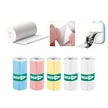 3/5/10 Rolls Children's Camera Adhesive Thermal Paper, Children's Camera Colored Adhesive Replacement Paper, Children's Camera Adhesive Roll Paper, Children's Camera Paper, Inkless Paper - Easy To Replace - Self-adhesive - View 11