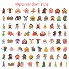 40pcs Cute Pink Peach Stickers, DIY Decor For Diary, Notebook, Phone Case, Cup, Guitar, Kids Stickers - Multicolor - View 10