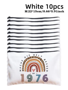 1/3/510 pezzi Borsa trucco per regali di 40° compleanno, borse cosmetiche divertenti per 40° compleanno, idee regalo per 40° compleanno borsa trucco (solo borsa), disponibile anche per regali di 20°, 30°, 50°, 60° compleanno, adatta per amici, amanti, famiglia - multicolore - Visualizzare 108