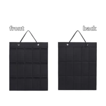 Tas Penyimpanan Kacamata Gantung, Tas Organizer Kacamata, Dapat Dilipat 15 Slot, Kacamata Fashion, Kacamata Pelajar, Kacamata Minus, Rak Display Lensa Anti Gores, Desain Dua Warna, Rak Display Multi Slot, Penyimpanan Kacamata, Rak Organizer Kacamata Gantung - MultiWarna - View 13