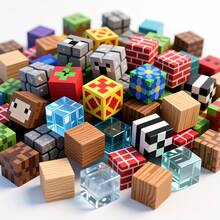 Bloques de Construcción Magnéticos - Juguete Sensorial STEM, Juego de Bloques de Construcción Magnéticos Aleatorios de 50/100/200/300/500 piezas, Bloques Magnéticos Educativos para Niños y Niñas de 3+ años, Apilamiento de Cubos Magnéticos, Para Desarrollar las Habilidades STEM y la Creatividad de los Niños, Perfecto para la Interacción entre Padres e Hijos, Regalo de Cumpleaños, Regalo de Vacaciones - Multicolor - Ver 7