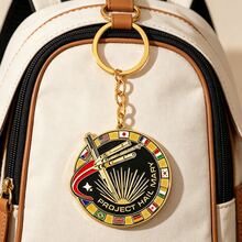 Project Hail Mary Keychain, Fan Project Hail Mary Melch, Astronaut Enamel Metal Keychain, Suitable For Backpacks, Backpacks, And Hanging Accessories - The Perfect Gift For Fans And Adults. - Color - View 9